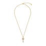 Pearl charm pendant necklace by Margaux Studios